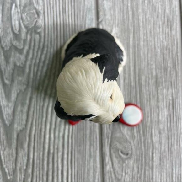 Franklin mint sheepdog porcelain figurine decoration - Picture 4 of 5